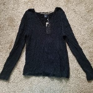 Eileen Fisher Knit black shirt